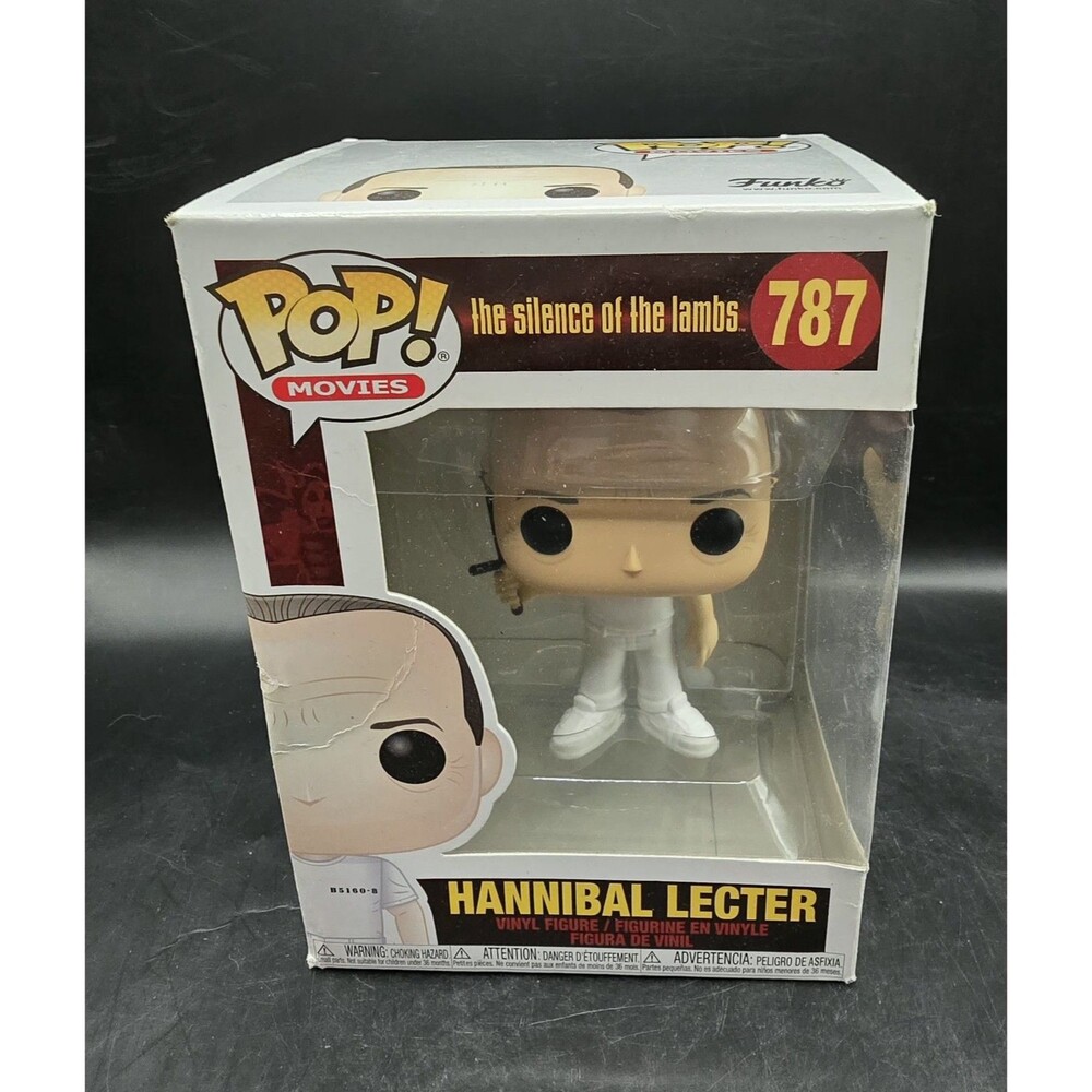 FUNKO Pop! SILENCE OF THE LAMBS Movies HANNIBAL LECTER #787 COLLECTIBLE Figure